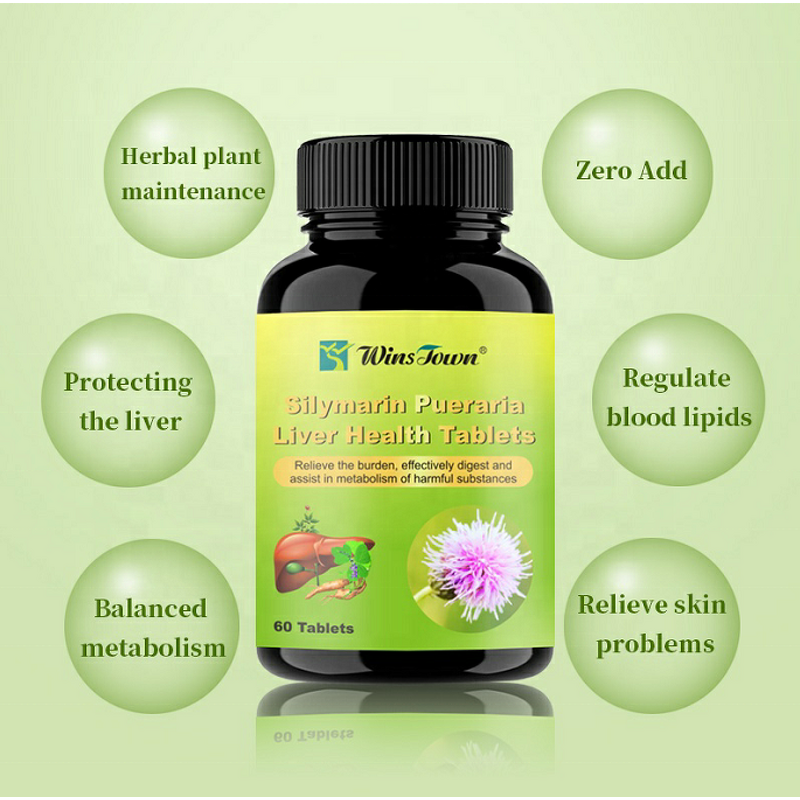 Liver Health Pills - Manufacturer - Silymarin Pueraria Herbal Private Label