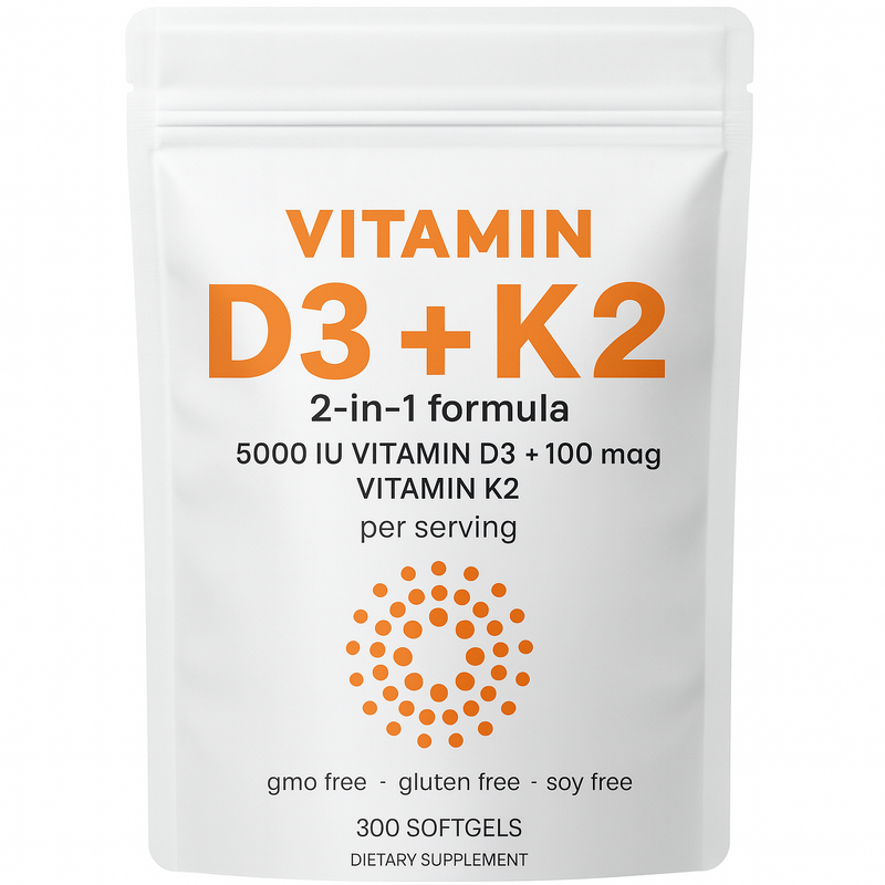 Vitamin D3 K2 Drops - Manufacturer - Wholesale OEM Private Label Adult Supplement