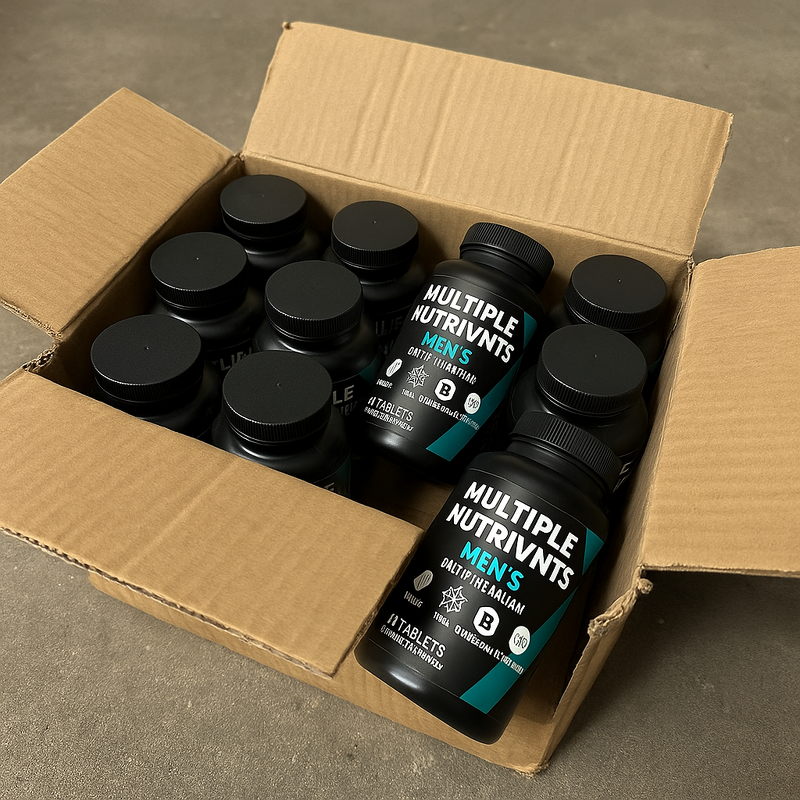 Multivitamin Tablets - Manufacturer - 60ct Men's Zinc B Vitamins Magnesium