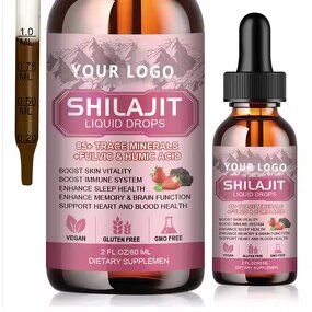 Shilajit Liquid Drops - Manufacturer - Organic Herbal Energy Brain Booster