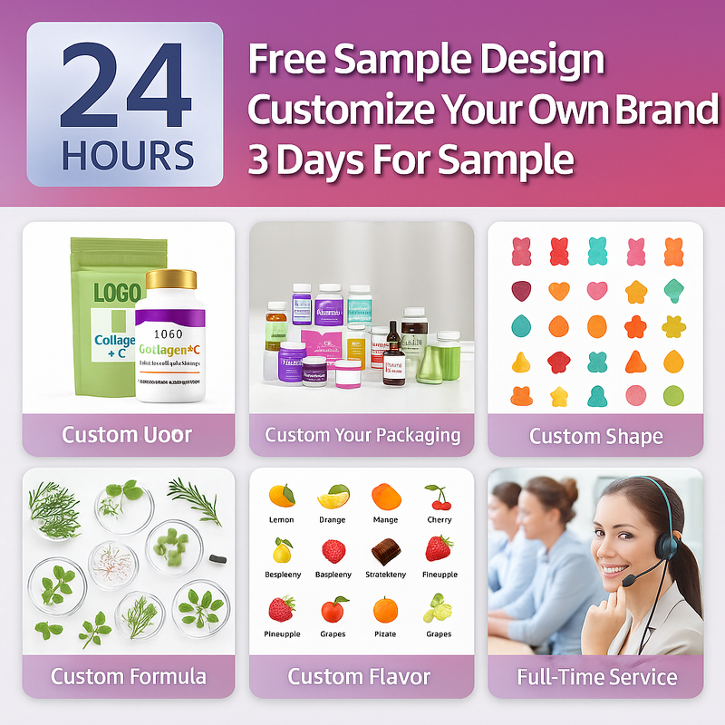 Collagen Tablets - Manufacturer - OEM Skin Rejuvenation Brightening Wrinkle Reduction