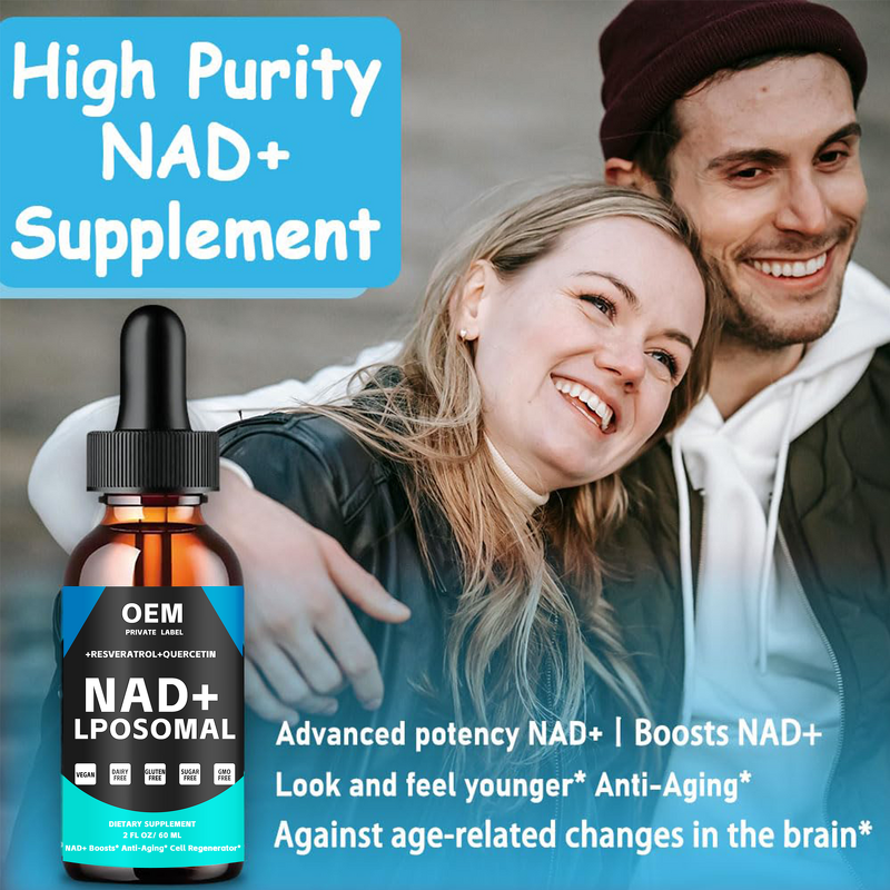 NAD Liquid - Manufacturer - 900mg Liposomal Nicotinamide Riboside Resveratrol