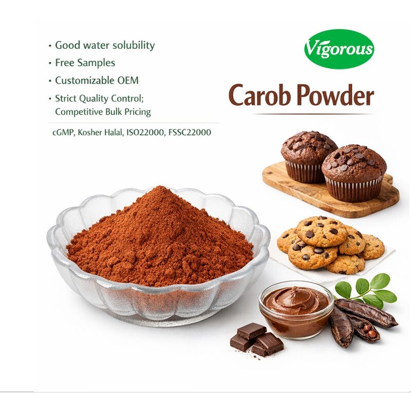 Carob Powder - Manufacturer - 100% Pure Bulk Gluten Free Natural Sweetener