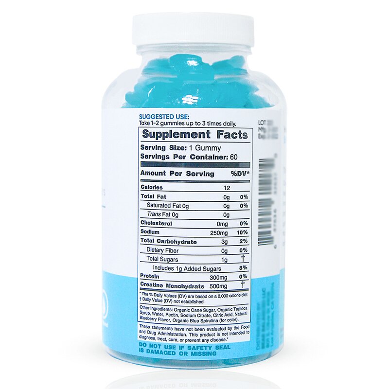 Preworkout Gummies - Manufacturer - Private Label Creatine Monohydrate for Men Women