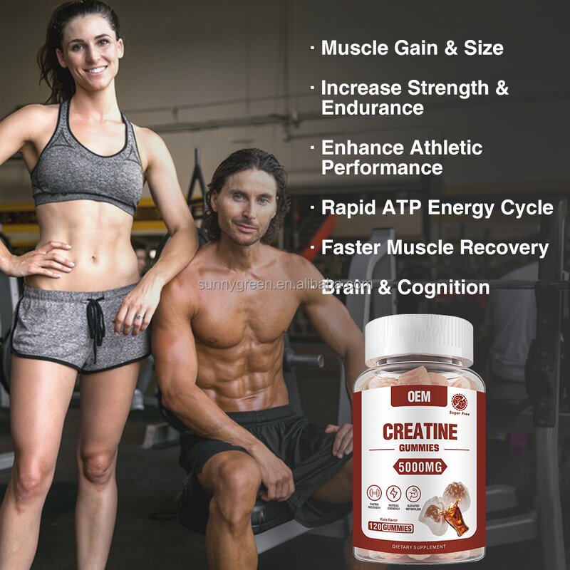 Creatine Gummies - Manufacturer - Private Label Cola Flavor Muscle Building for Men Women