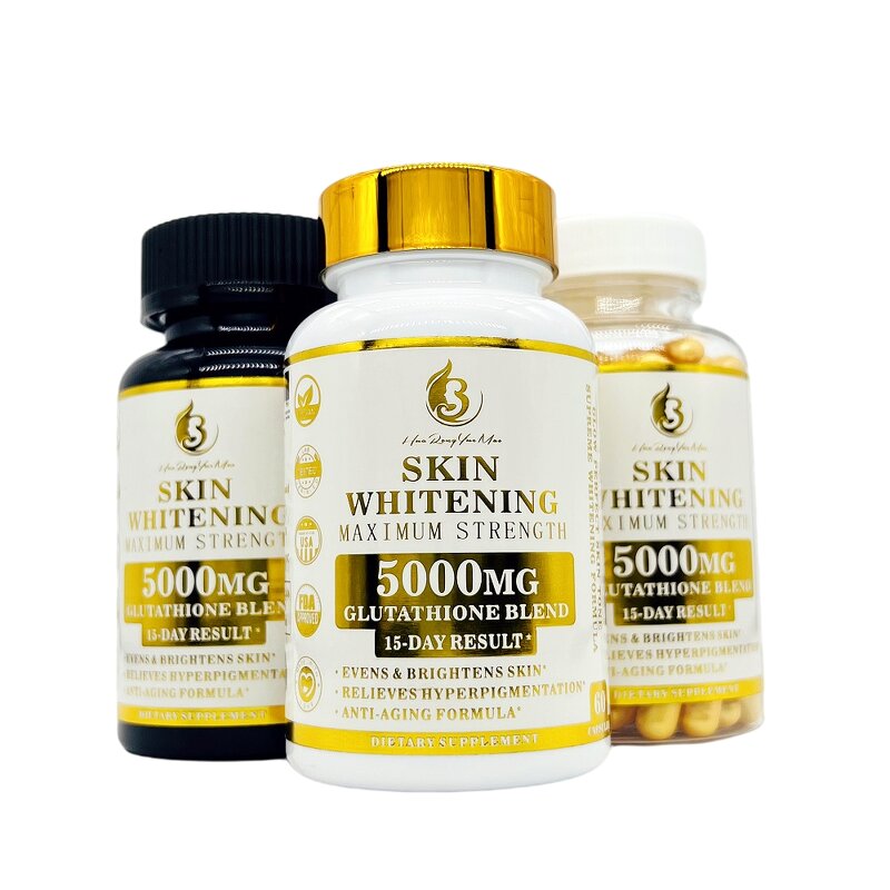 Glutathione Capsule - Manufacturer - HALAL Liposomal 5x Whitening Collagen ALA