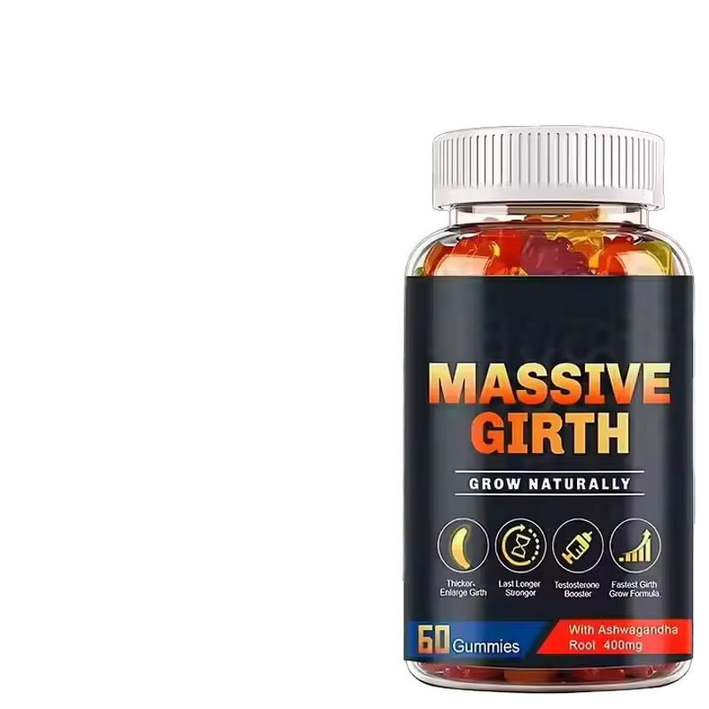 Girth Gummies - Manufacturer - OEM 60ct Energy Providing Herbal Adult Supplement