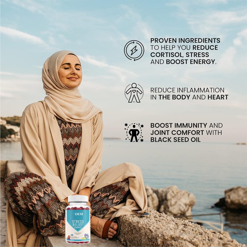 Stress Relief Gummies - Manufacturer - OEM/ODM/OBM Multivitamin Smart Brain