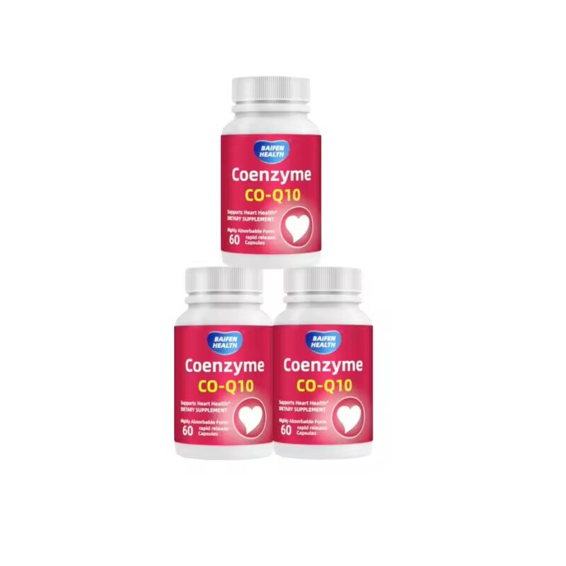 Coenzyme Q10 Capsule - Manufacturer - Immunity Booster for Adults Elderly Women