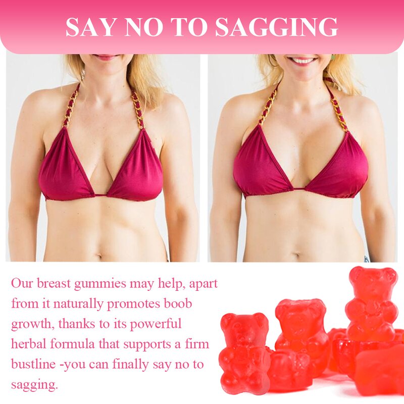 Breast Enhancement Gummies - Manufacturer - Organic Herbal Firming Tightening Adult