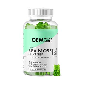 Seamoss Gummies - Manufacturer - OEM Private Label Vegan Organic for Adults Teenagers