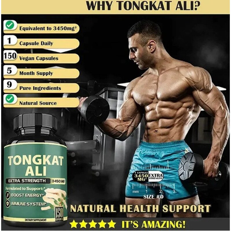 Tongkat Ali Capsules - Manufacturer - OEM/ODM Herbal Male Power Adult Non-Pregnant