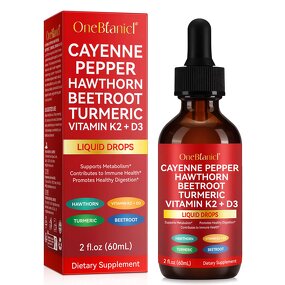 Cayenne Pepper Drops - Manufacturer - Organic Liquid Aloe Vera Hawthorn Metabolism