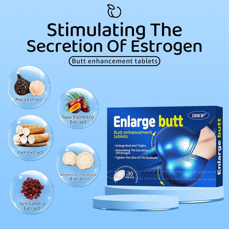 Butt Booster Tablet - Manufacturer - Maca Saw Palmetto Enlargement Adult Non-Teen