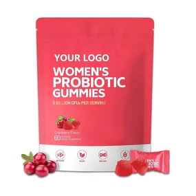 Women's Probiotic Gummies 60 Count 100 Billion Complex Probiotics Feminine Balance Gummies Vitamins for Newborns