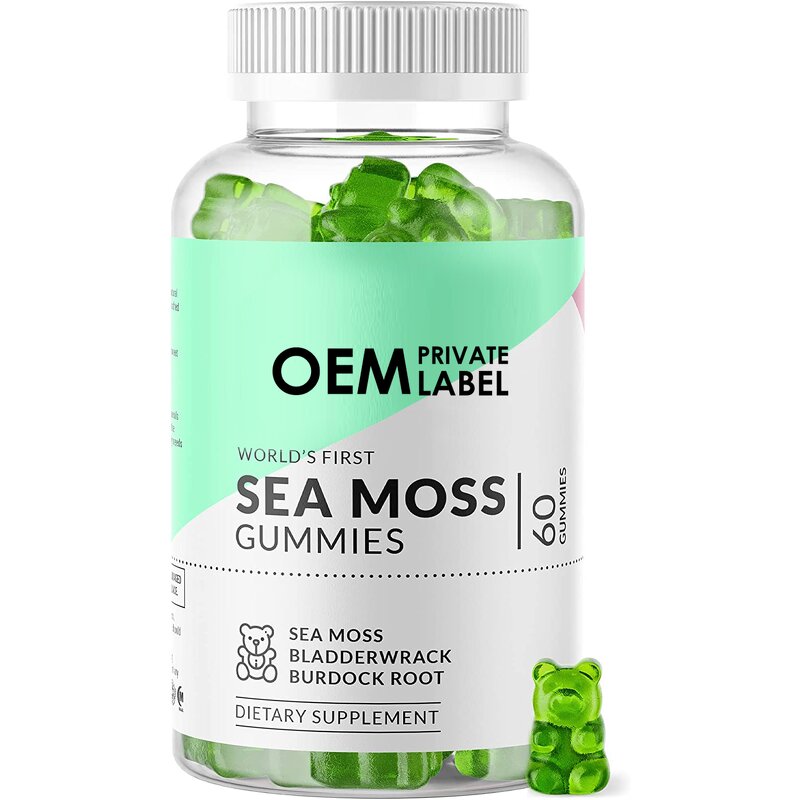 Seamoss Gummies - Manufacturer - OEM Private Label Vegan Organic for Adults Teenagers