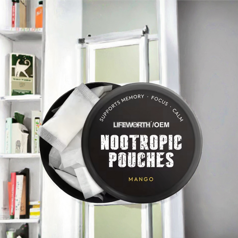 Nootropic Pouches - Manufacturer - Food Grade Oil Bottle Aloe Vera Wild Plant Extract