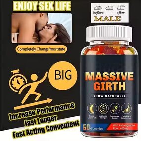 Girth Gummies - Manufacturer - OEM 60ct Energy Providing Herbal Adult Supplement