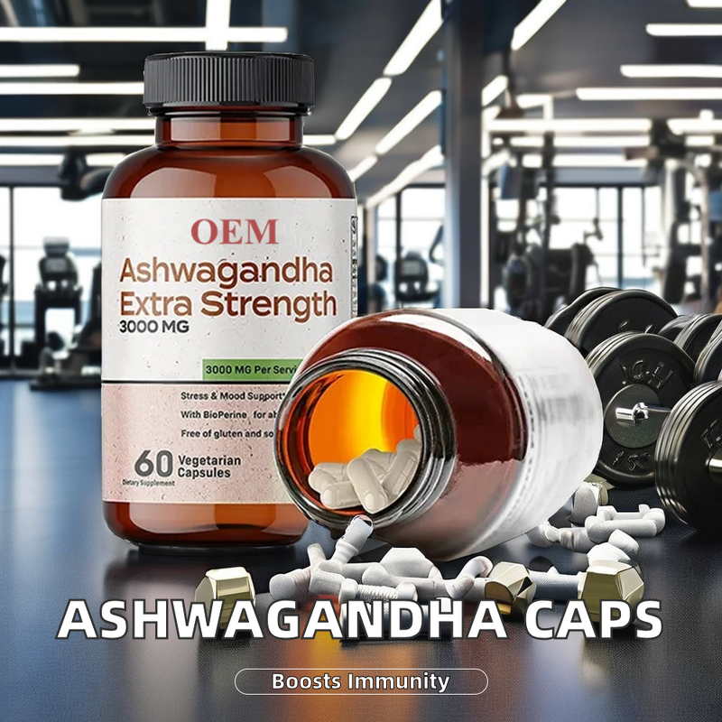 Ashwagandha Extract Capsules Manufacturer - OEM/ODM/OBM 5%-10% Lactone, Not for Teenagers