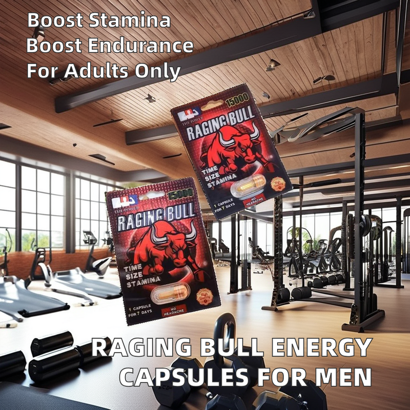 Power Capsule Manufacturer - Custom High Quality Raging Bull for Men Long Time Delay