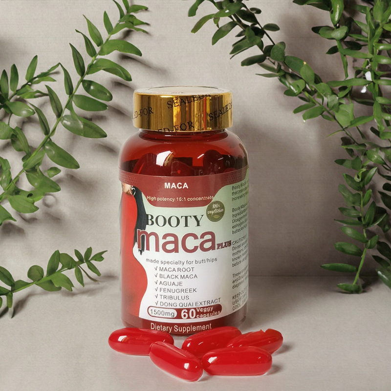 Maca Plus Softgel Capsules Manufacturer - OEM Private Label Black Maca for Hips & Butt