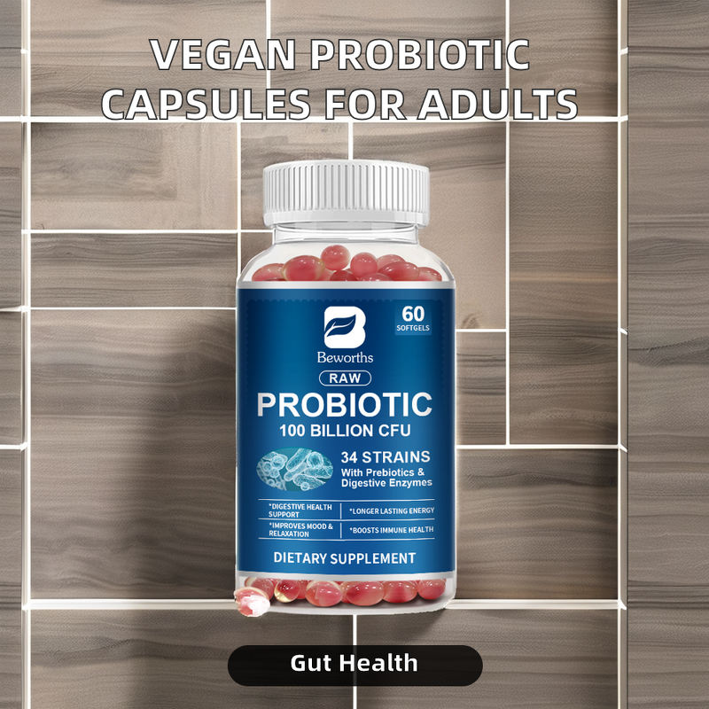 Probiotics Capsules Manufacturer - OEM Vegan for Adults Digestive Support, Not for Newborns