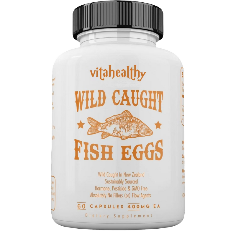 Fish Eggs Capsules Manufacturer - Vitahealthy OEM/ODM Private Label Wild Caught for Fertility