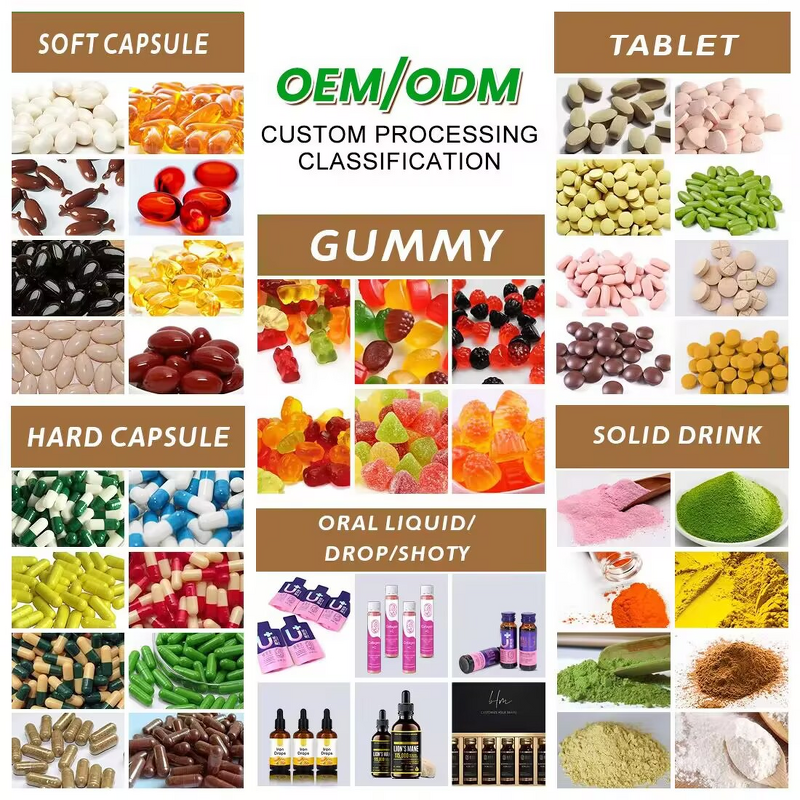 Hair Nail Skin Gummies Manufacturer - Stock Vegan with Biotin Collagen Vitamin Boost