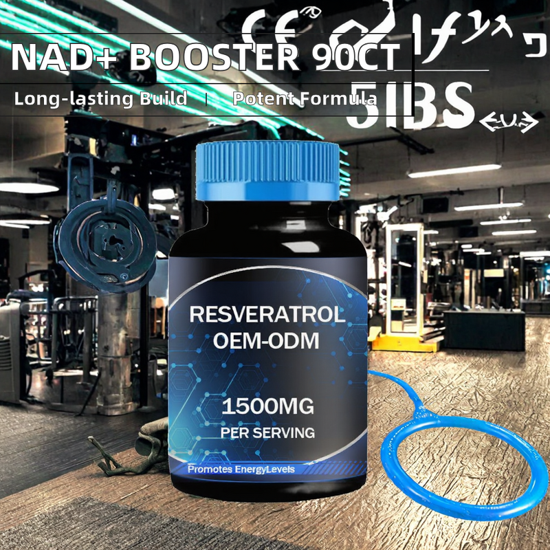 NAD Supplement Manufacturer - OEM 1500mg Liposomal NAD+ Plus Strength Booster 90 Capsules
