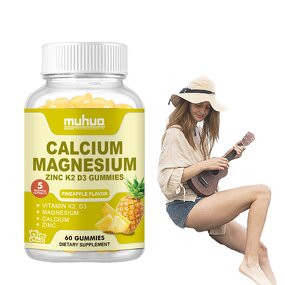 Sea Moss Elderberry Gummies Manufacturer - OEM/ODM Calcium Zinc for Osteoporosis, Not for Newborns