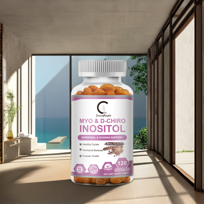 Inositol Capsules Manufacturer - Hot Sale 60 Softgel for Hormonal Balance & Ovarian Health