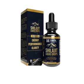 Shilajit Liquid Drops Manufacturer - Private Label Pure Natural Himalayan Extract for Adults