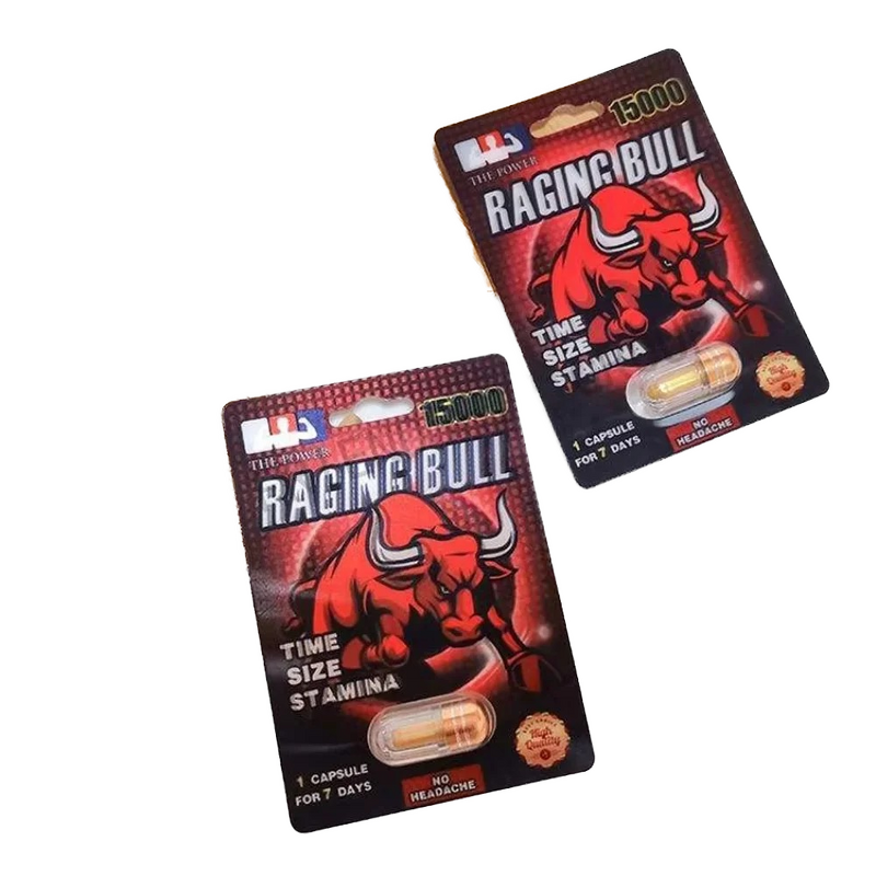 Power Capsule Manufacturer - Custom High Quality Raging Bull for Men Long Time Delay