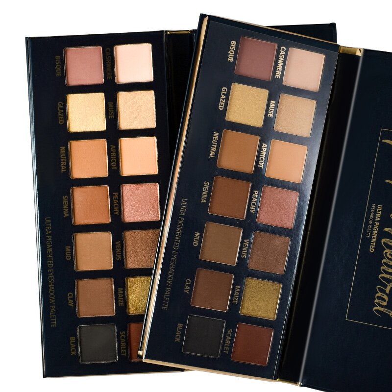 Eyeshadow Palette - Manufacturer - 14 Colors Glitter Cosmetics Private Label