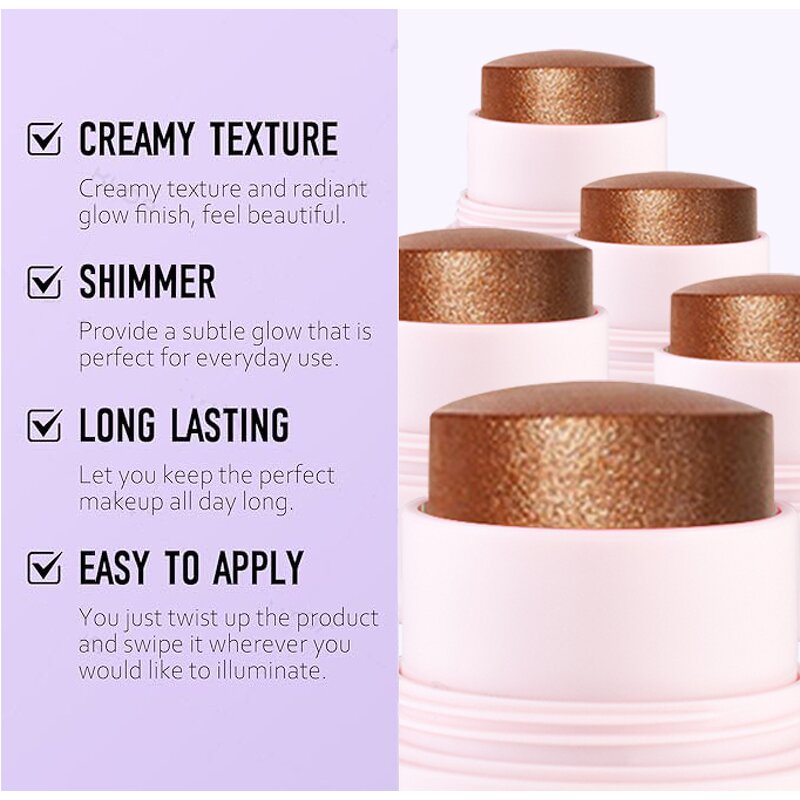 Highlighter Stick - Manufacturer - Cream Shimmer Long Lasting Private Label