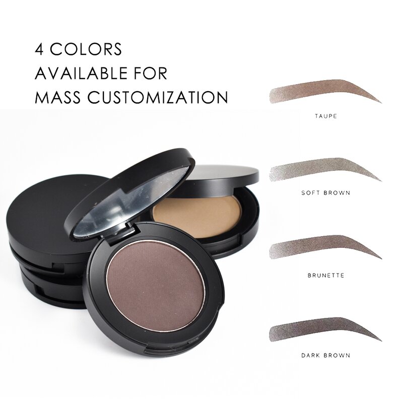 Eyebrow Kit - Manufacturer - Dark Brown Powder Long-Lasting Waterproof