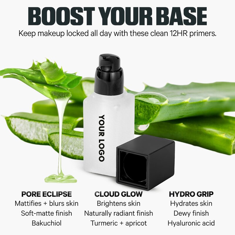 Face Primer - Manufacturer - Gel-Based Hydrating Lightweight Smoothing Gripping