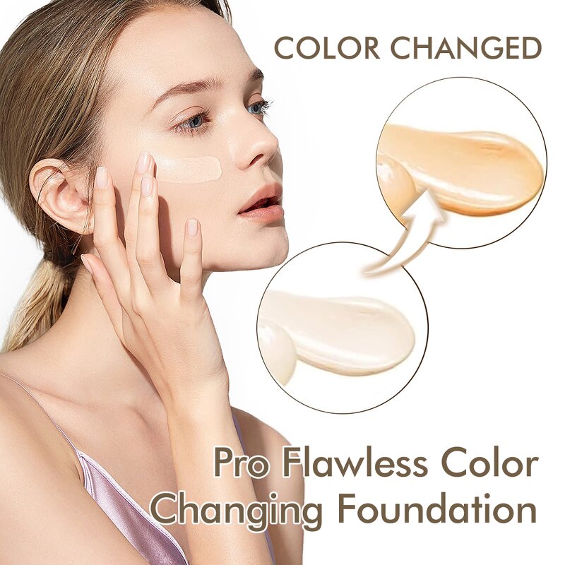 Foundation - Manufacturer - Color Changing Liquid Moisturizing High Coverage