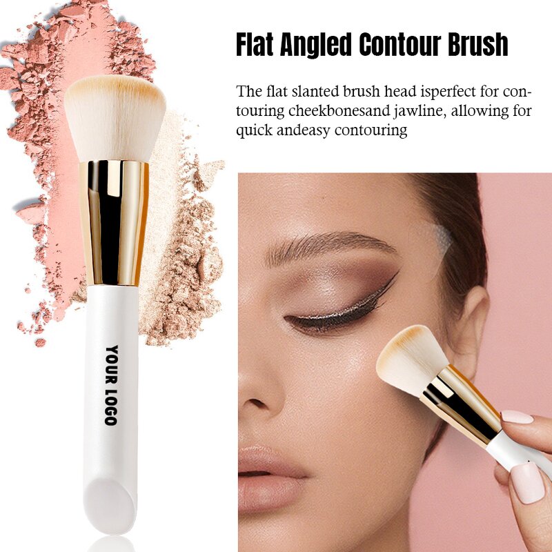 Foundation Brush - Manufacturer - Double-ended Concealer Cream Blush