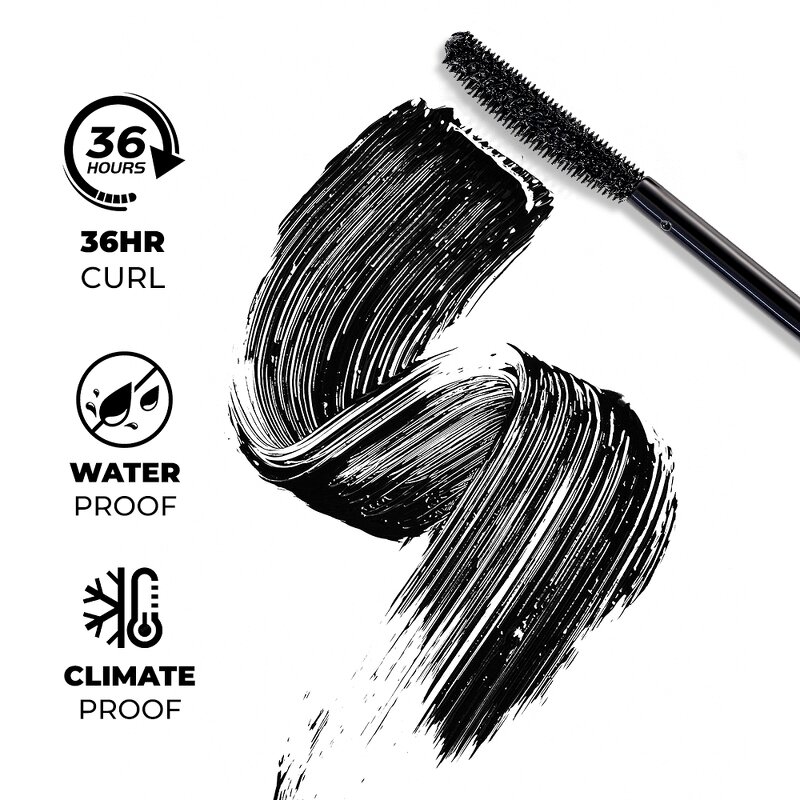 Mascara - Manufacturer - Washable Volumizing Thickening Curling Blackest Black