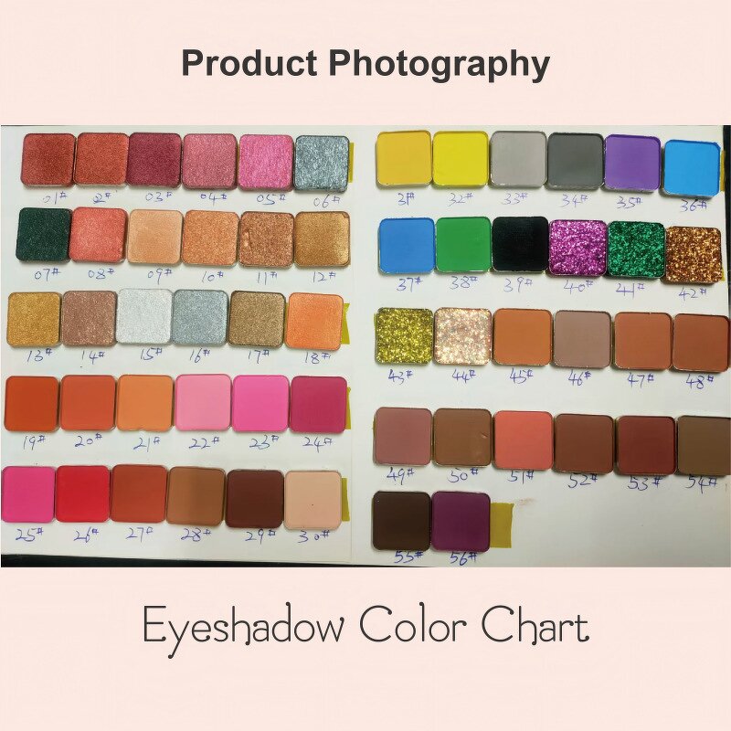 Eyeshadow Palette - Manufacturer - Long Lasting Shimmer Matte Glitter Private Label