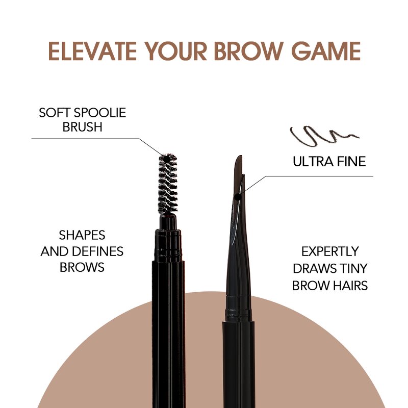 Eyebrow Pencil - Manufacturer - Black Long-Lasting Waterproof Custom Logo