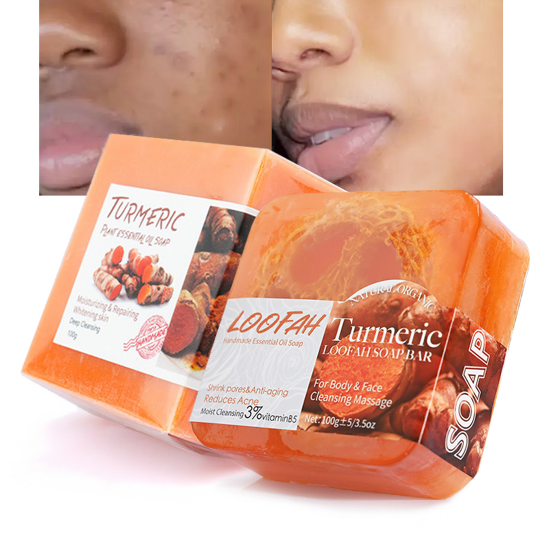 Handmade Soap Manufacturer - Custom Natural Organic Whitening Turmeric Soap Bar