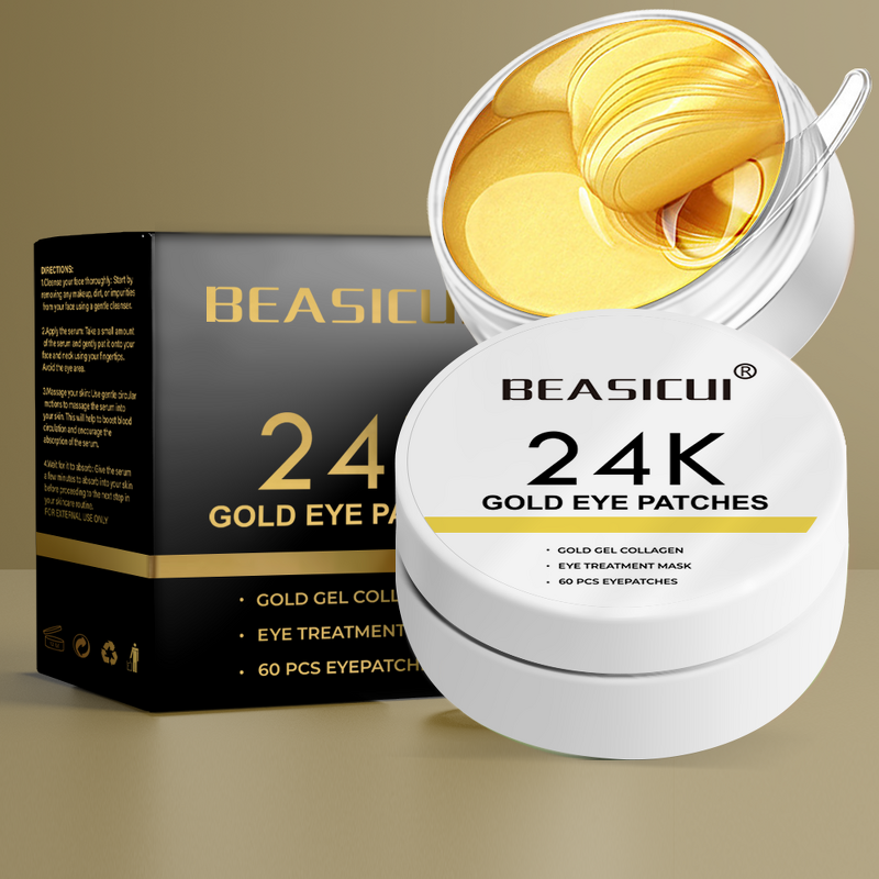 Eye Patch Manufacturer - ShangMei 24K Gold Collagen Hydrogel Anti-aging & Moisturizing