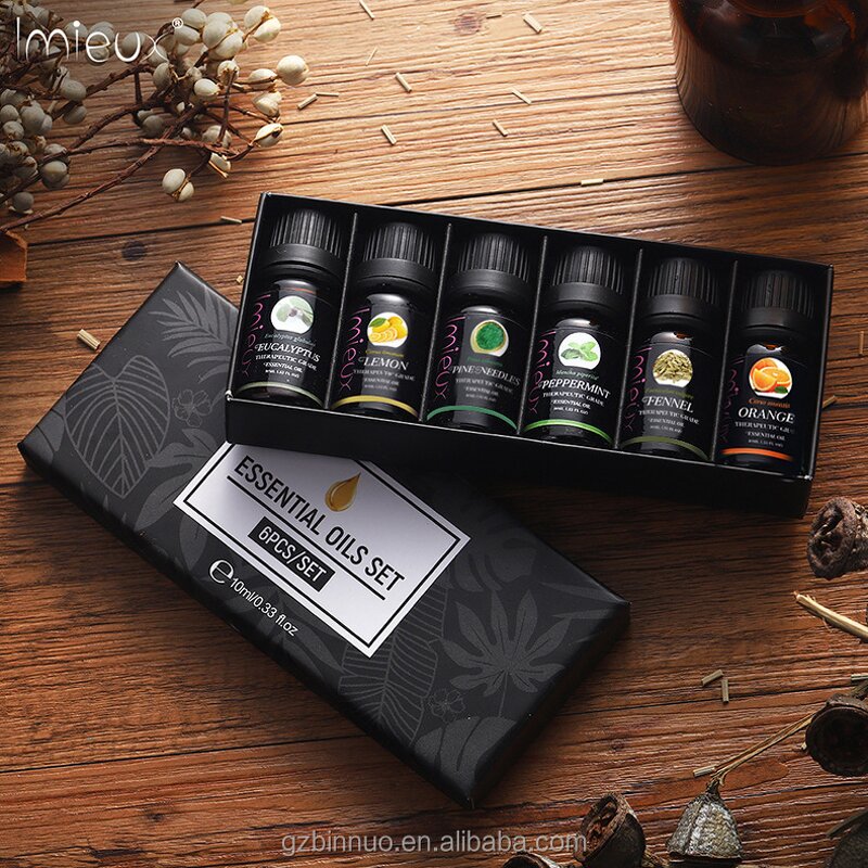 Essential Oil Set Manufacturer - ShangMei Wholesales 100% Pure Diffuser Private Label