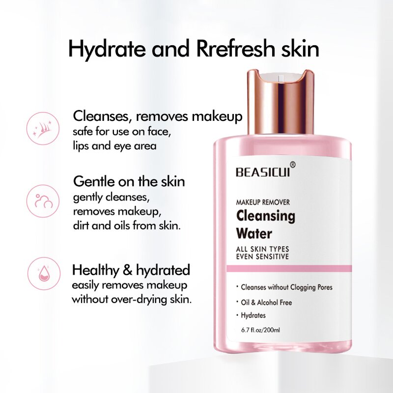 Micellar Cleansing Water Manufacturer - NEW Mild Non Irritating with Rose Fragrance