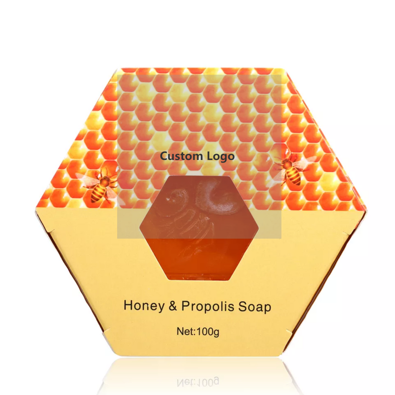 Handmade Soap Bar Manufacturer - ShangMei Hot Sell Honey Bee Fragrance Natural