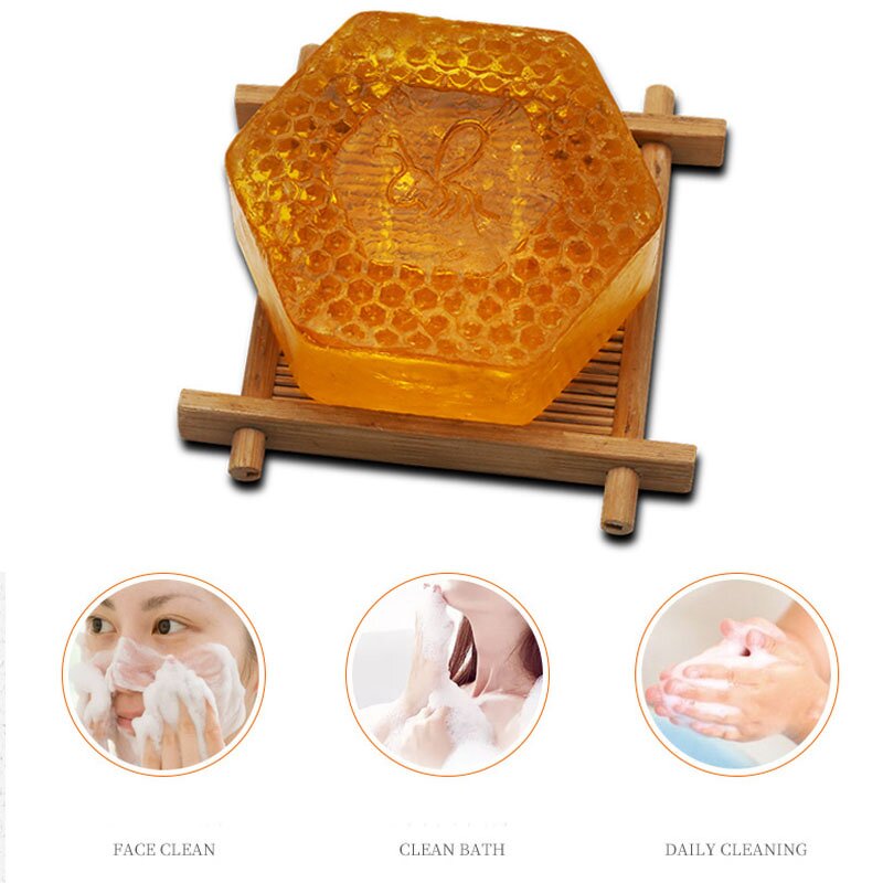 Handmade Soap Bar Manufacturer - ShangMei Hot Sell Honey Bee Fragrance Natural