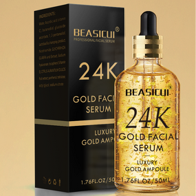 Skin Serum Manufacturer - Private Label with Hyaluronic Acid, Vitamin C, Collagen & Gold