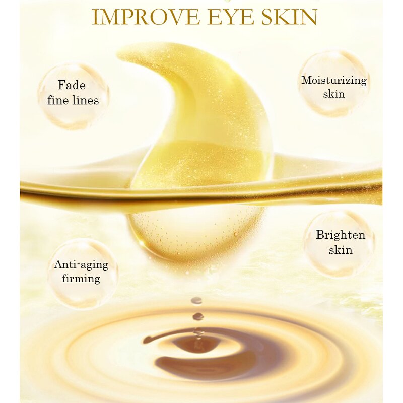 Eye Mask Manufacturer - ShangMei 24k Golden Patches Anti-wrinkle Under Eye Treatment